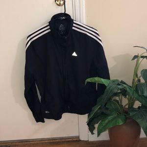 Black size medium adidas windbreaker jacket